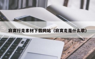 德宏寂寞行走素材下载网站（寂寞走是什么歌）